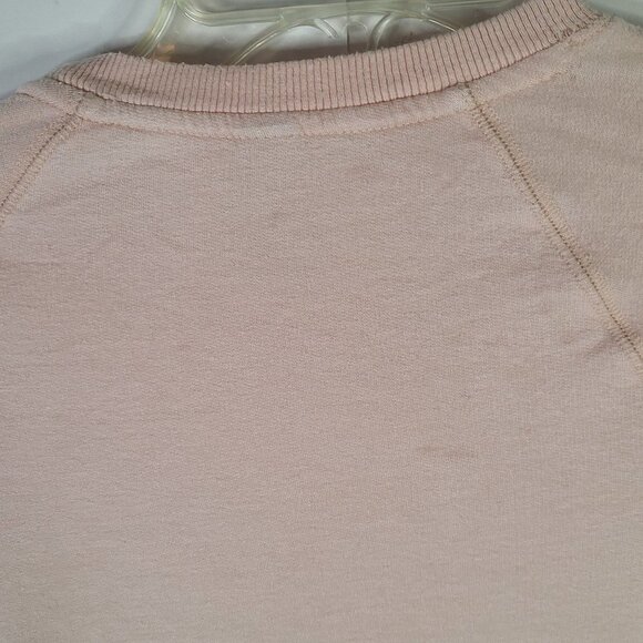 Athleta Girl Pullover Shirts Crew Neck Long Sleeve Solid Pink Womens Size M 8-10 - Picture 5 of 7